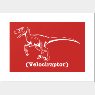 Velociraptor Posters and Art